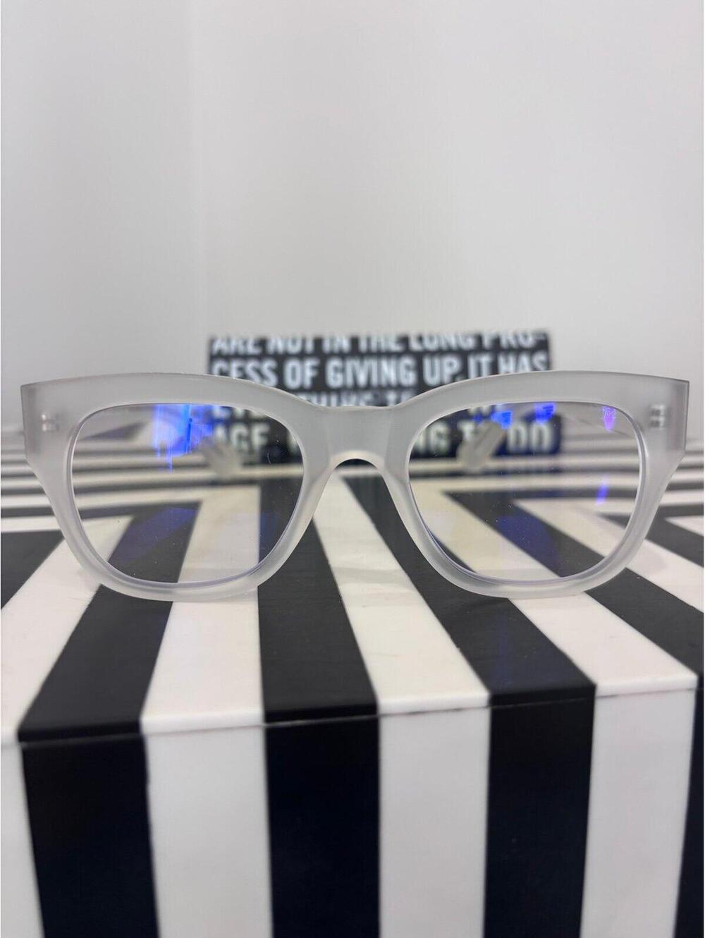 Caddis Miklos Reading Glasses – Frosted Clear Frame +1.50 (52-20-145)